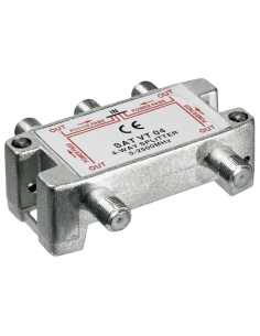 
67003 - Divisor de 4 vías para dispositivos satellite 5 a 2450Mhz