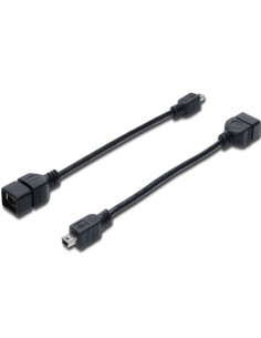 

Cable adaptador OTG Mini-USB Macho a USB A Hembra
