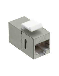 
Modulo Keystone RJ45 Hembra a RJ45 Hembra  CAT6 Metal Logilink