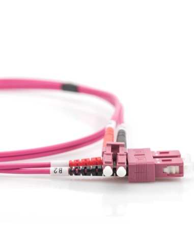 
DGT-DK-2532-02-4 DIGITUS Latiguillo F.O. LC a SC MM OM4 - 50/125 µ, Duplex, 2 m