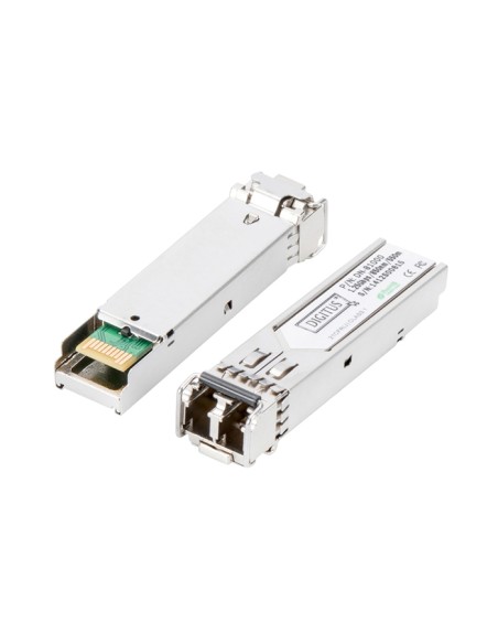 
DN-81000-04 DIGITUS - Módulo Mini GBIC (SFP) compatible con HP-HPE, 1,25 Gbps, 0,55 km