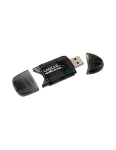 
Lector USB 2.0 Stick externo para SD/MMC Logilink 2