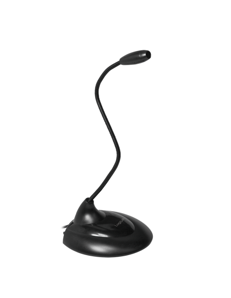 
HS0047 LOGILINK - Micrófono multimedia con pie y cuello flexible Logilink