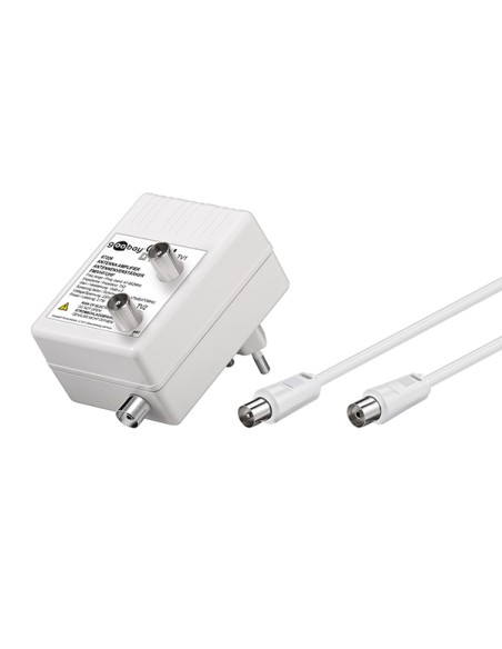 
67226 GOOBAY - Amplificador de antena para 2 Dispostivos TDT Goobay
