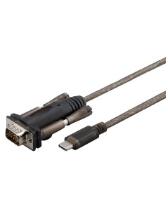 
 Conversor USB-C USB 2.0 a 1 puerto Serie (RS-232) Goobay