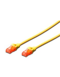 
DIGITUS - DK-1617-010/Y -  Latiguillo CAT 6 U-UTP, Cobre, LSZH (Libre de Halógenos) AWG 26/7, longitud 1 m, color amarillo - 