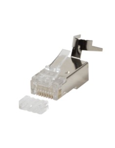 
Conector RJ45 FTP  Cat6A para cable Cat7,Cat6A,Cat6 10 Uds.