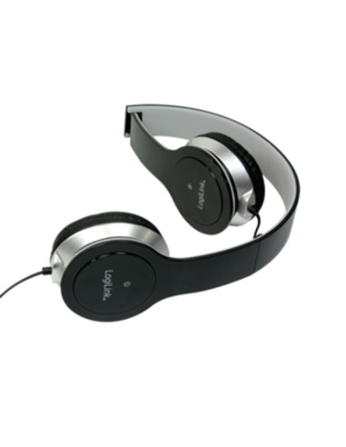 
Auricular Stereo Alta Calidad Negro Logilink
