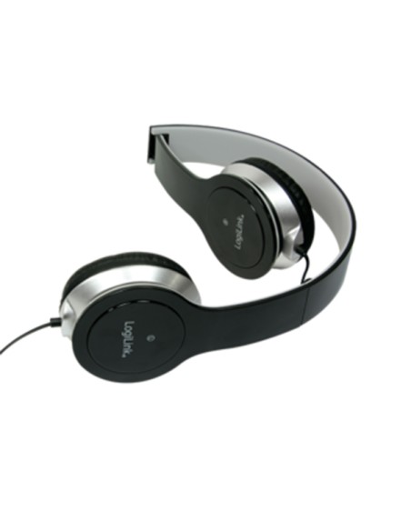 
Auricular Stereo Alta Calidad Negro Logilink