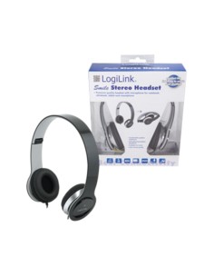 
Auricular Stereo Alta Calidad Negro Logilink