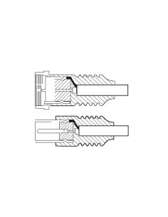 
11726 GOOBAY Cable de SAT/Antenna  1,5m F Macho a Coaxial Macho Blanco 2