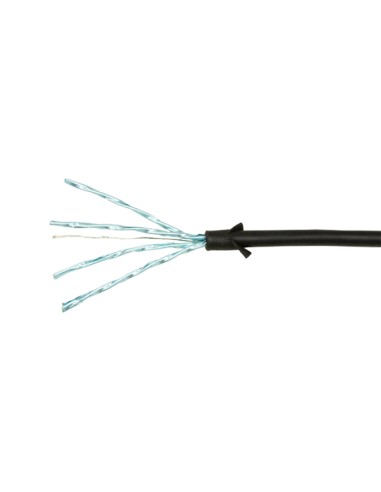 Latiguillo Ultraflex CAT6A U/FTP SlimLine Negro 2,0m