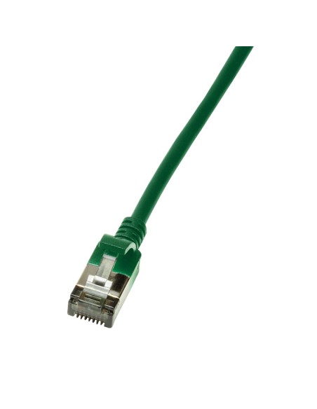 Latiguillo Ultraflex CAT6A U/FTP SlimLine Verde 2,0m
