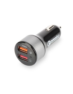 
Cargador 2 puertos USB  para coche  2,4A Ednet
ednet Quick Charge 3.0 Car Charger, Dual Port
Ednet 84103 Interior Negro Ca