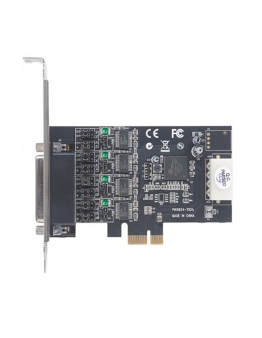 
Tarjeta 4 Puertos RS-232 PCI Expres, (ST+ LP)  Manhattan