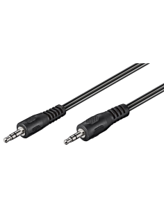 
2.5 m. cable audio jack 3,5" Macho a jack 3,5" Macho