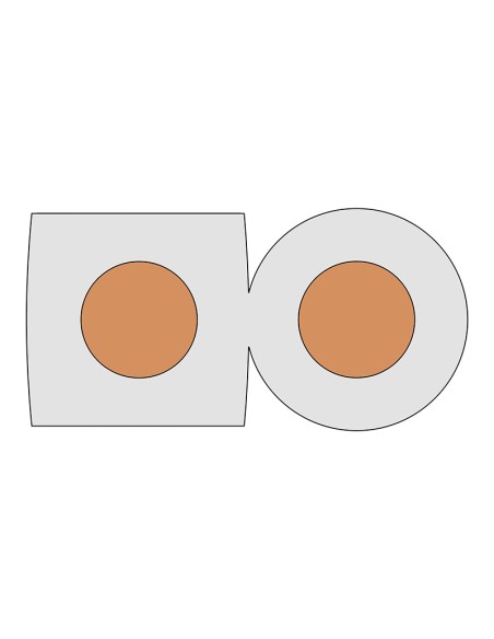 
Bobina de cable Transparente 2 x 1,5 mm² de 10m