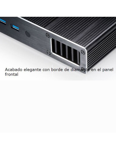
Caja NUC Plato X , Low profile fanless case with Serial port