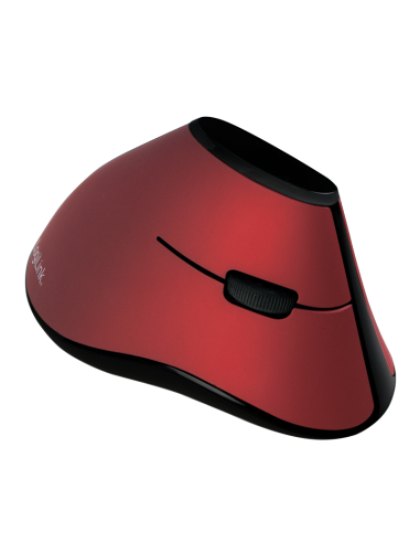 
Ratón Optico Wireless 2.4GHz 5 botones Vertical Rojo Logilink