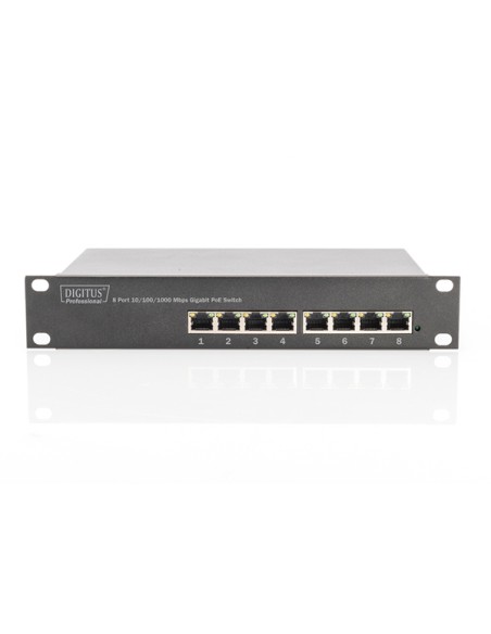 
DN-95317 Switch  8 Ports Gigabit POE,96W 10"  DIGITUS