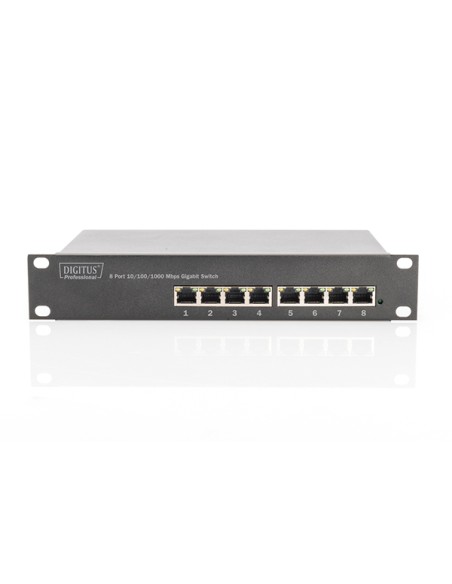 
DN-80114 Switch  8 puertos Gigabit 10" DIGITUS PROFESIONAL