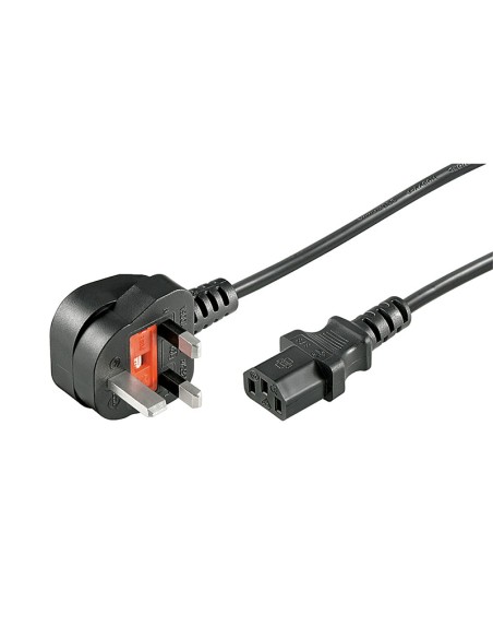 
Cable Alimentacion UK 3 pin M (Tipo G, BS 1363) a C13 1,80m