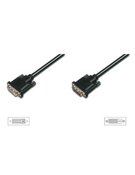 Cable  5m DVI - D (24+1) Macho-Hembra Dual Link