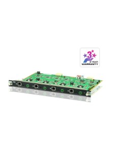 
Tarjeta de entrada HDBaseT de 4 puertos para AT-VM1600 ATEN