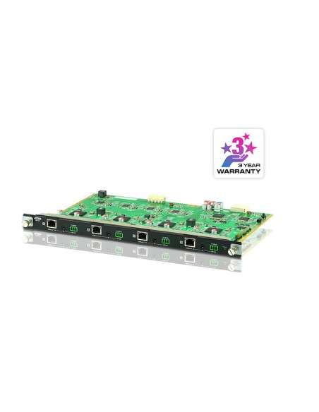 
Tarjeta de entrada HDBaseT de 4 puertos para AT-VM1600 ATEN