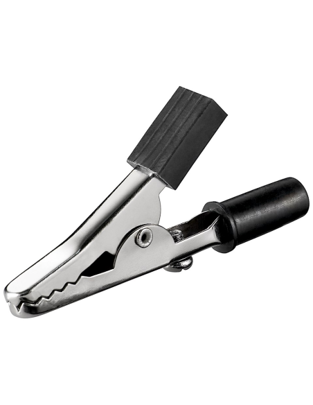 Pinza Cocodrilo Negra 45Cm