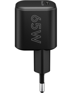 
65369 GOOBAY - Cargador  65W USB 1 puert. USB-C Negro GAN PD Salida Lateral Tamaño Nano Goobay 2