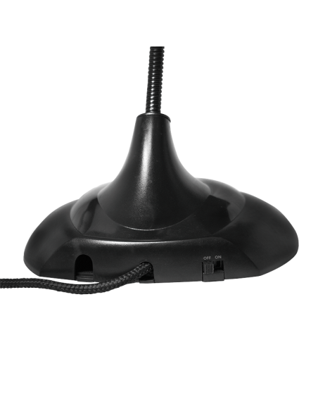 
HS0047 LOGILINK - Micrófono multimedia con pie y cuello flexible Logilink