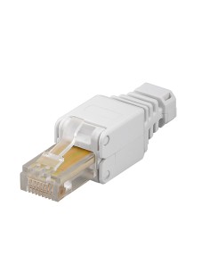 
CONECTOR RJ45 UTP Cat6 y Cat5e (1 UNIDAD) AutoGrimpable