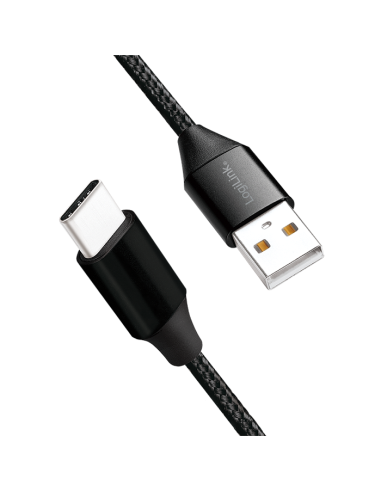 
CU0139 LOGILINK - Cable USB AM a USB-C M 0.30m negro 480 Mbps Logilink