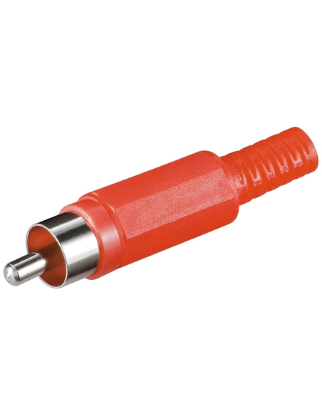 
11276 Conector RCA Macho Rojo 