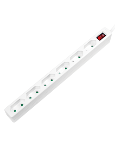 
LPS232 LOGILINK - Regleta de  6xCEE 7/16 con Interruptor BLANCA  1,5m