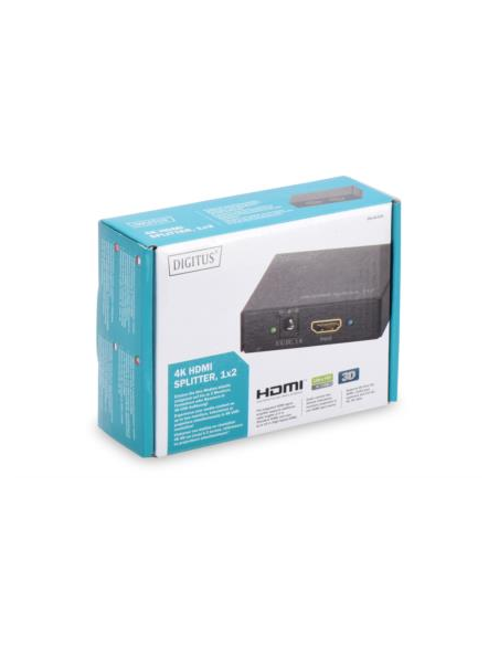 
Repartidor HDMI  2 Puertos 4K DIGITUS
