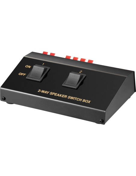 Conmutador de 2 pares de Altavoces