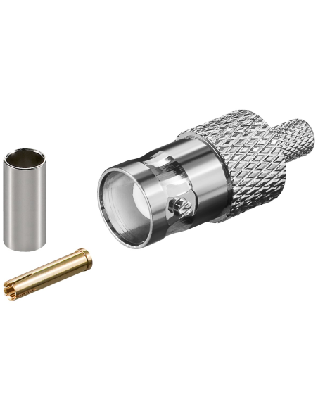 
CONECTOR BNC RG58 H CRIMPAR minima compra 10 unidades
