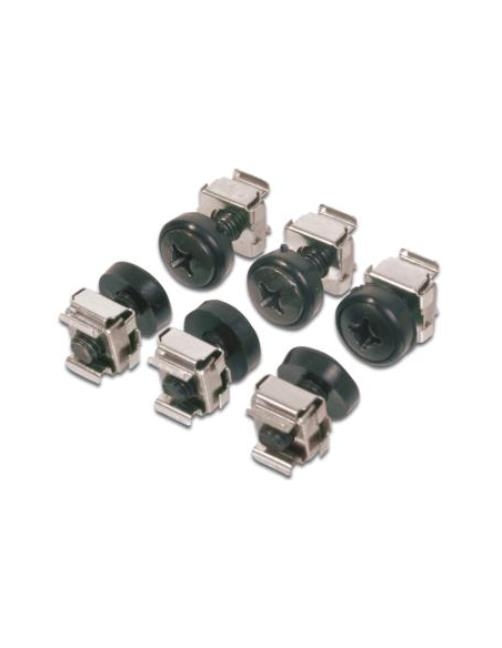 
DN-19 SET Tornilleria Armarios   50 unidades M6 NEGRO DIGITUS