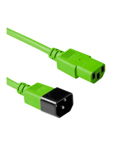 
Cable Extension C13 a C14  0.6 m Verde