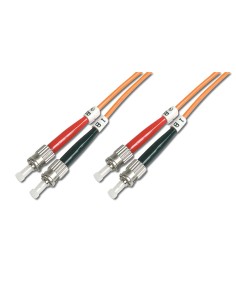 
DK-2511-01 DIGITUS Latiguillo FIBRA OPTICA  ST a ST MultiModo 50/125 µ, Duplex, de 1 metro