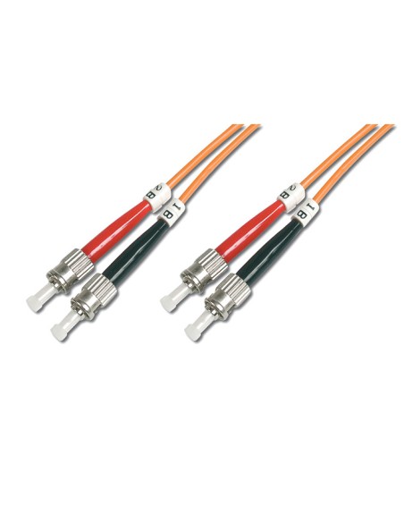 
DK-2511-01 DIGITUS Latiguillo FIBRA OPTICA  ST a ST MultiModo 50/125 µ, Duplex, de 1 metro