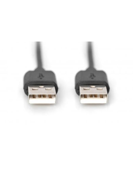  DIGITUS Cable de conexión USB 2.0
Número de artículo: AK-300100-010-S
EAN: 4016032282549

USB connection cable, type A M/M