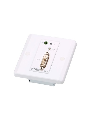 
Alargador DVI sobre Cat. 5e/6  ( 60m) Con Placa de Pared