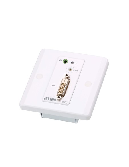 
Alargador DVI sobre Cat. 5e/6  ( 60m) Con Placa de Pared