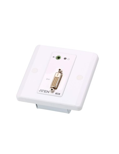 
ve607 Alargador DVI sobre Cat. 5e/6  ( 60m) Con Placa de Pared