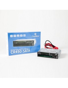 
Lector de tarjetas y discos de 2,5 pulgadas HDD y SSD CR450-SATA