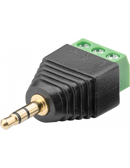 Terminal Block 3-pin> 3,5" 3-pin ST Macho (min 10/u)