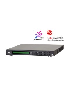 
Matriz de conmutación HDMI 4K 8 x 9 con escalador, compatible con videowall
VM6809H